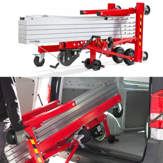 GUIL TORO C-305 manual material lift  Heavy-duty material lifter GUIL C-305  Certified manual lift GUIL TORO C-305