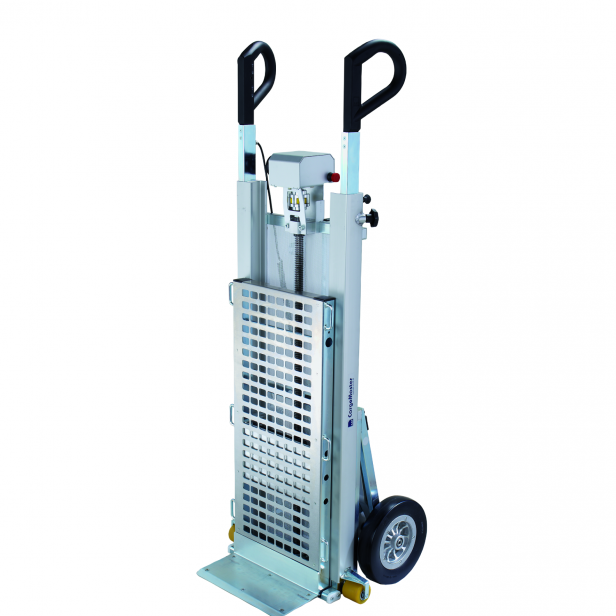 CARGOMASTER C400 Electric stair climbing trolley, Battery-powered lifting trolley, Heavy object transport trolley for stairs, Professional moving equipment