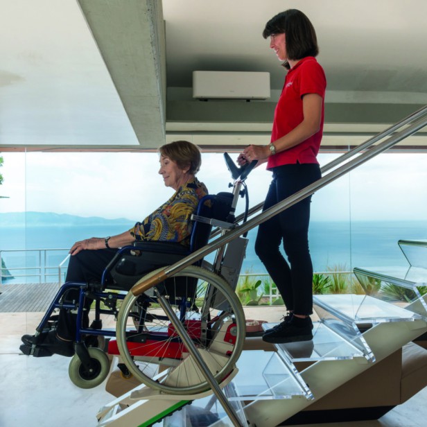 DOMINO PEOPLE Electric stair climber for disabled persons 400kg MATERIAL LIFTS