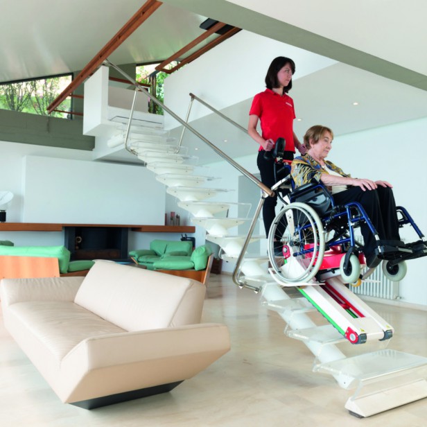 DOMINO PEOPLE Electric stair climber for disabled persons 400kg MATERIAL LIFTS