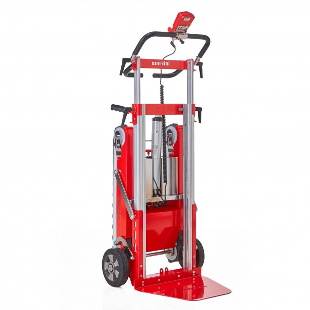 Ηλεκτρικό Καρότσι μπαταρίας για σκάλες 120kg AΝΥΨΩΤΙΚΑ ΥΛΙΚΩΝ