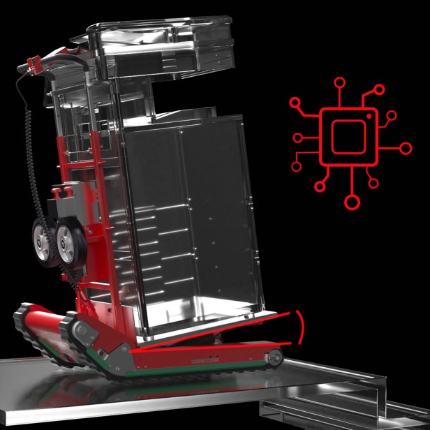 DOMINO AUTOMATIC Electric stair climber  160kg MATERIAL LIFTS