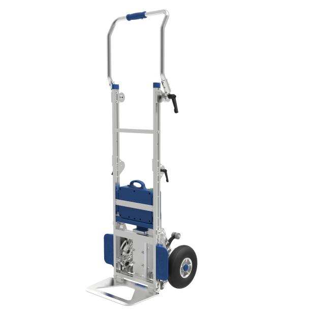 XSTO ZW7170GF Electric foldable stair climbing hand truck, Moves loads up to 170 kg on stairs safely and effortlessly, Ideal for professional use, Safe and easy transport