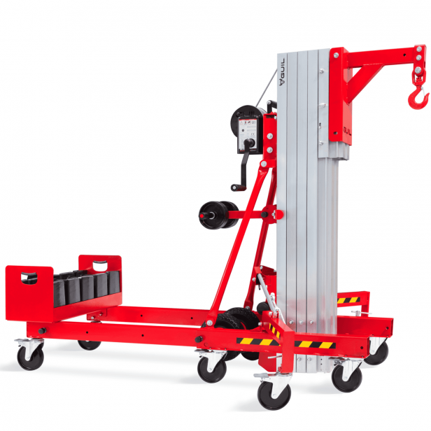 GUIL TORO D-402/C manual material lift  Heavy-duty lifter GUIL D-402/C  Certified manual lift GUIL TORO D-402/C