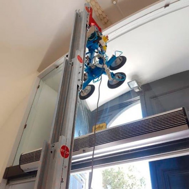 GUIL TORO D-402/C manual material lift  Heavy-duty lifter GUIL D-402/C  Certified manual lift GUIL TORO D-402/C