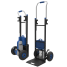 XSTO ZW4170D Electric stair climbing cart, moves loads up to 170 kg on stairs, with pneumatic wheels and durable frame, safe and easy to use