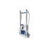XSTO CT070 electric battery-powered stair climbing trolley, moves loads up to 70 kg on stairs, with pneumatic wheels and durable frame, ideal for use on stairs without elevators