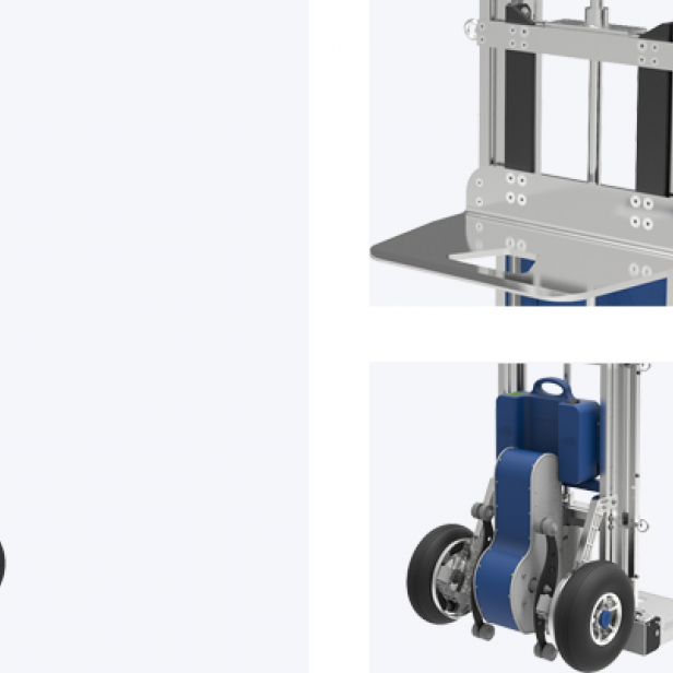 XSTO SCL170A Ηλεκτρικό ανυψωτικό καρότσι για σκάλες, Φορτίο έως 170 kg, Ανύψωση έως 1 m, Ταχύτητα ανάβασης 24-34 σκαλοπάτια/λεπτό, Αυτονομία 52-117 ορόφους, Προστασία IP54, Βάρος 56-58 kg