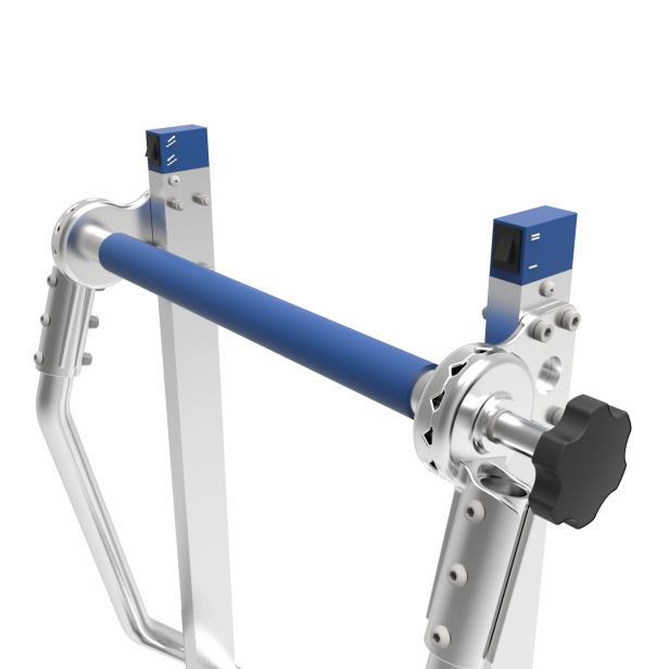 XSTO SCL170A Ηλεκτρικό ανυψωτικό καρότσι για σκάλες, Φορτίο έως 170 kg, Ανύψωση έως 1 m, Ταχύτητα ανάβασης 24-34 σκαλοπάτια/λεπτό, Αυτονομία 52-117 ορόφους, Προστασία IP54, Βάρος 56-58 kg