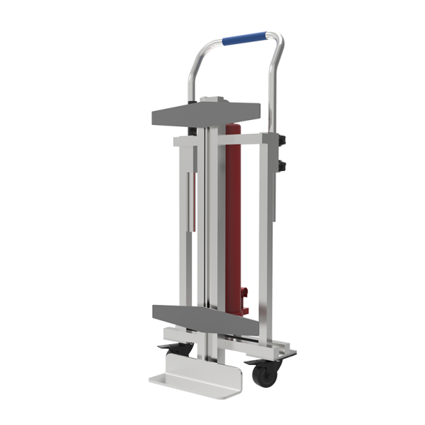 XSTO LMS lift moving system, 400 kg capacity, hydraulic technology, durable frame, ideal for use on flat ground without elevators