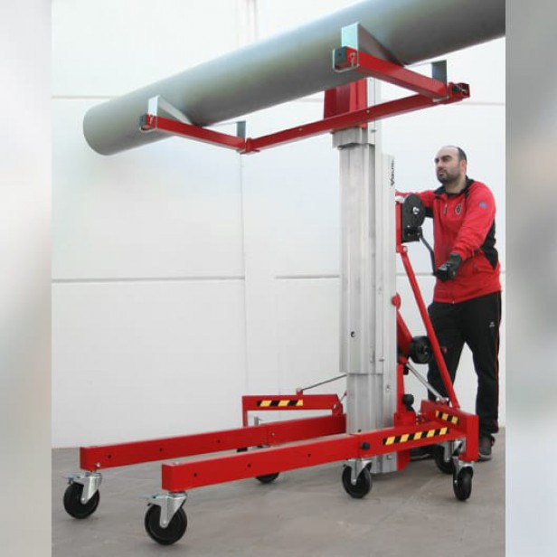GUIL TORO D-403/C manual material lift  Heavy-duty lifter GUIL D-403/C  Certified manual lift GUIL TORO D-403/C