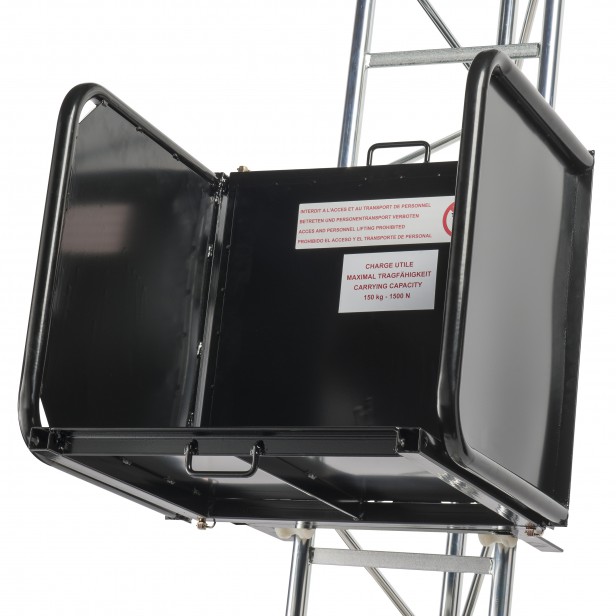 HOIST CASTOR STEEL compact 150/20 - UP TO 20 M MATERIAL LIFTS