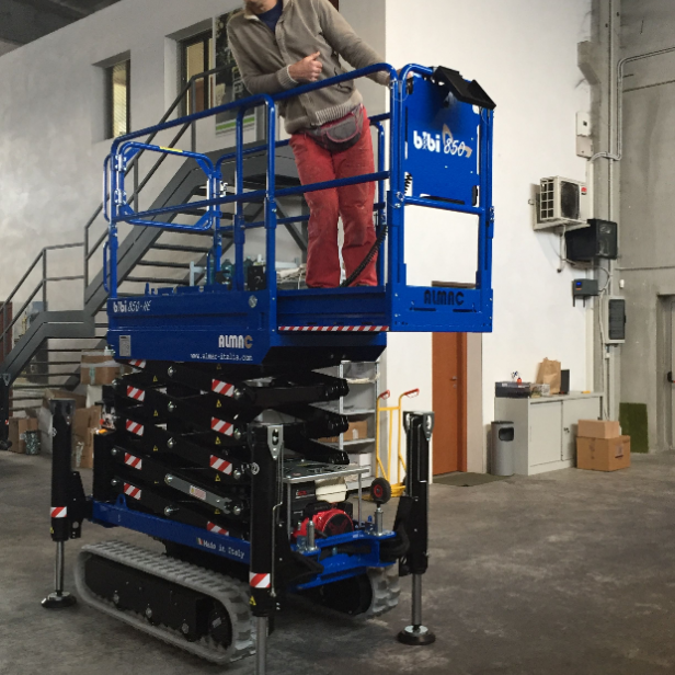 ALMACRAWLER MINI CRAWLER SCISSOR LIFT BIBI 850HE - 7.8M 250KG