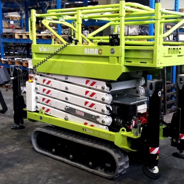 ALMACRAWLER ΜΙΝΙ ΕΡΠΥΣΤΡΙΟΦΟΡΟ ΨΑΛΙΔΩΤΟ ΑΝΥΨΩΤΙΚΟ BIBI 850HE - 7.8M 250KG