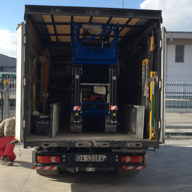 ALMACRAWLER ΜΙΝΙ ΕΡΠΥΣΤΡΙΟΦΟΡΟ ΨΑΛΙΔΩΤΟ ΑΝΥΨΩΤΙΚΟ BIBI 850HE - 7.8M 250KG