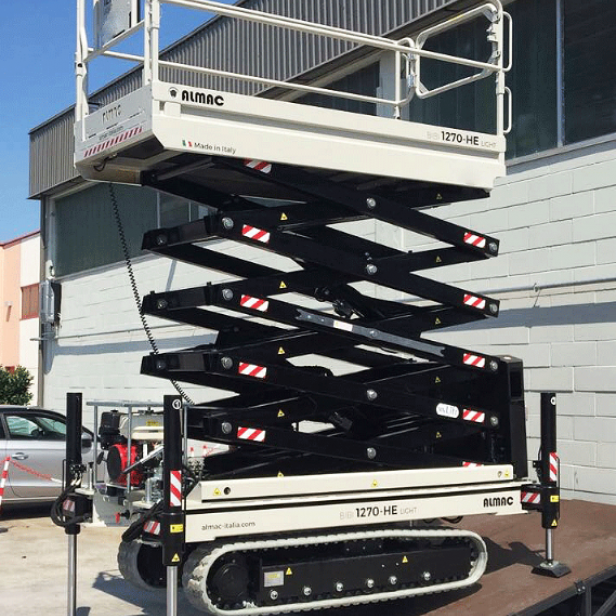 ALMACRAWLER ΜΙΝΙ ΕΡΠΥΣΤΡΙΟΦΟΡΟ ΨΑΛΙΔΩΤΟ ΑΝΥΨΩΤΙΚΟ BIBI 1270HE LIGHT - 12M 300KG