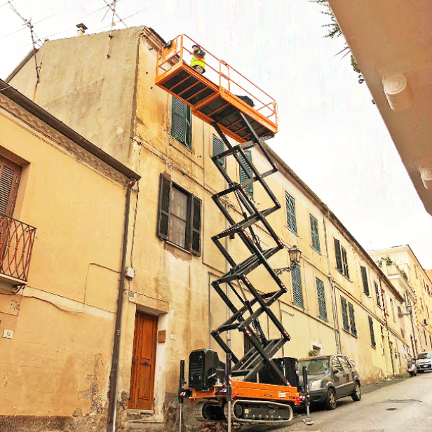 ALMACRAWLER ΜΙΝΙ ΕΡΠΥΣΤΡΙΟΦΟΡΟ ΨΑΛΙΔΩΤΟ ΑΝΥΨΩΤΙΚΟ BIBI 1470HE - 14M 300KG