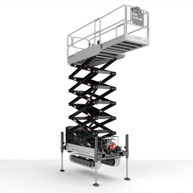 ALMACRAWLER ΜΙΝΙ ΕΡΠΥΣΤΡΙΟΦΟΡΟ ΨΑΛΙΔΩΤΟ ΑΝΥΨΩΤΙΚΟ BIBI 1470HE - 14M 300KG