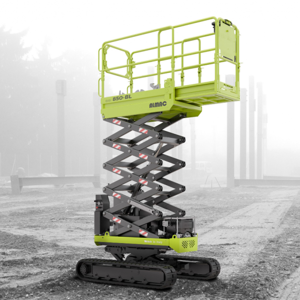 ALMACRAWLER MINI CRAWLER SCISSOR LIFT BIBI 850BL - 7.9M 250KG