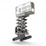 ALMACRAWLER MINI CRAWLER SCISSOR LIFT BIBI 850BL - 7.9M 250KG