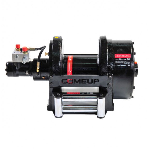 COME UP BISON 20 Hydraulic Worm Gear Winch 9072 kg   Hydraulic Worm Gear Winch COME UP BISON 20   COME UP BISON 20 19 mm 46 m Hydraulic Worm Gear Winch   COME UP BISON 20