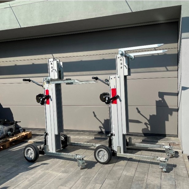 KSF BD2 χειροκίνητο ανυψωτικό υλικών 180 kg 3,80 m KSF BD2 χειροκίνητο ανυψωτικό υλικών 180 kg 3,80 m Πολυχρηστικό ανυψωτικό BD2 180 kg Τοποθέτηση φορτίου BD2 3,80 m