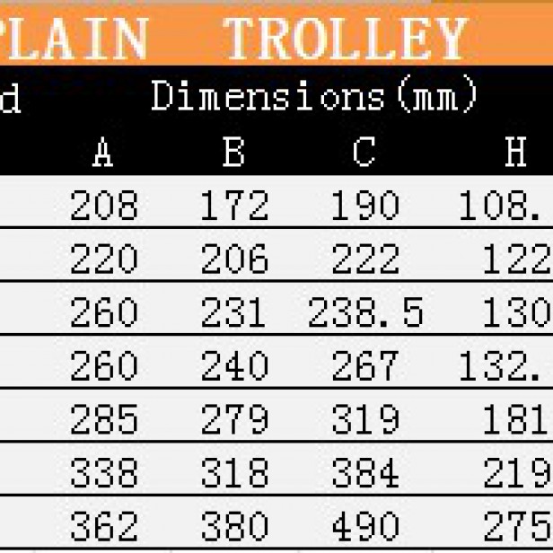 Plain trolley 500kg for IPN  MATERIAL LIFTS