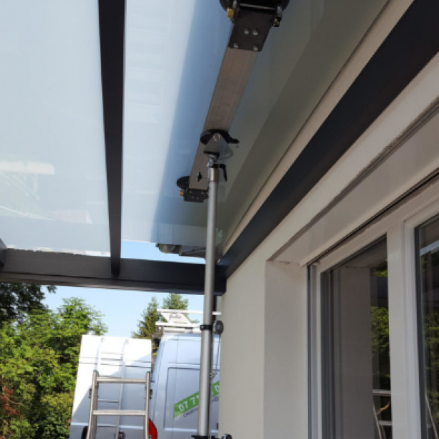 KSF GLS‑520 electric glass lifter 70kg 3.4m Telescopic lifter GLS‑520 70 kg GLS‑520 – glass lifter for patio roof