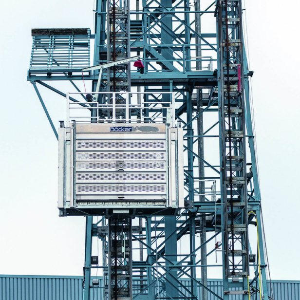 BOCKER Rack and Pinion Hoist Super-Lift LX-PM