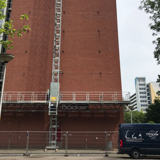 BOCKER Rack and Pinion Hoist Maxi-Climber 200M