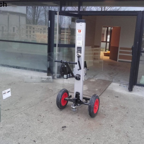 KSF GT 2 glass trolley 180kg 1.4m GT2 glass panel transporter 180 kg KSF GT2 glass lifter trolley with suction cups
