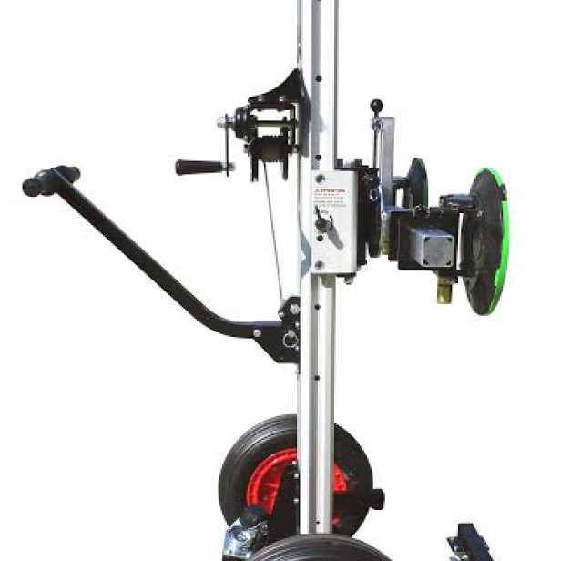 KSF GT 2 glass trolley 180kg 1.4m GT2 glass panel transporter 180 kg KSF GT2 glass lifter trolley with suction cups