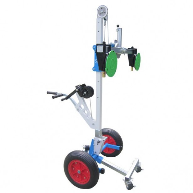 KSF S‑GT 2 τρόλεϊ γυαλιού 120kg 1,73m Τρόλεϊ μεταφοράς γυαλιού S‑GT2 120 kg KSF S‑GT2 ανυψωτικό γυαλιού με βεντούζες