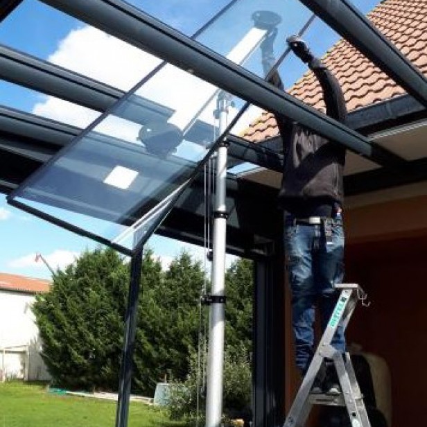 KSF G‑LS glass cradle attachment 130 kg   Glass cradle for CM340, CM520, CA400, BD400   130 kg glass cradle accessory