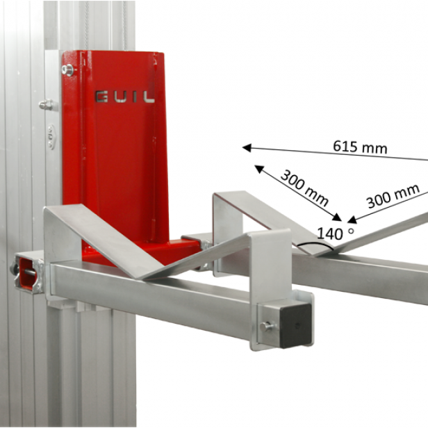 GUIL ACT‑01/L pipe cradle για κυρτά φορτία  ACT‑01/L βάσεις για σωλήνες, βαρέλια  Adaptor φορτίων ACT‑01/L για TORO lifters