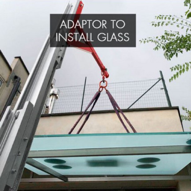 GUIL ACT-08/C-D boom adaptor for TORO  Adaptor ACT-08/C-D for boom on TORO lifters  GUIL ACT-08/C-D boom accessory for TORO