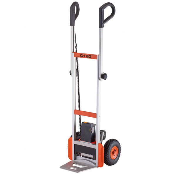 CARGOMASTER C120V Ηλεκτρικό καρότσι για σκάλες, Καρότσι ανύψωσης με μπαταρία, Καρότσι μεταφοράς βαρέων αντικειμένων σε σκάλες, Επαγγελματικό καρότσι για μετακομίσεις