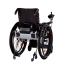 AAT MAX‑E Black Edition electric power assist system for wheelchairs add-on electric drive MAX‑E Black Edition with joystick AAT MAX‑E Black Edition supporting users up to 160 kg AAT MAX‑E Black Edition for easy and safe wheelchair driving