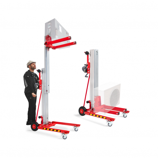 GUIL TORO A-102/C manual material lift  Heavy-duty material lifter GUIL A-102C  Certified manual lift GUIL TORO A-102/C