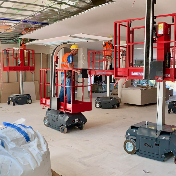 COMPACT ΠΛΑΤΦΟΡΜΑ LEONARDO HD 4,9m Υψος εργασίας ΚΑΛΑΘΟΦΟΡΑ-ΕΞΕΔΡΕΣ-ΕΡΓΟΤΑΞΙΟ