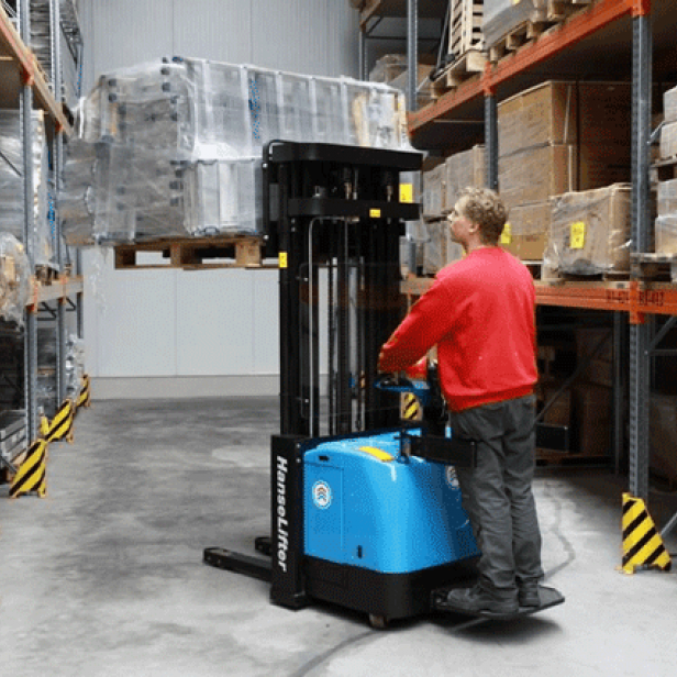 elctric Pedestrian stacker E-DHD-S16 1600kg 3000mm εως 4200μμ ανυψωση FORKLIFTS