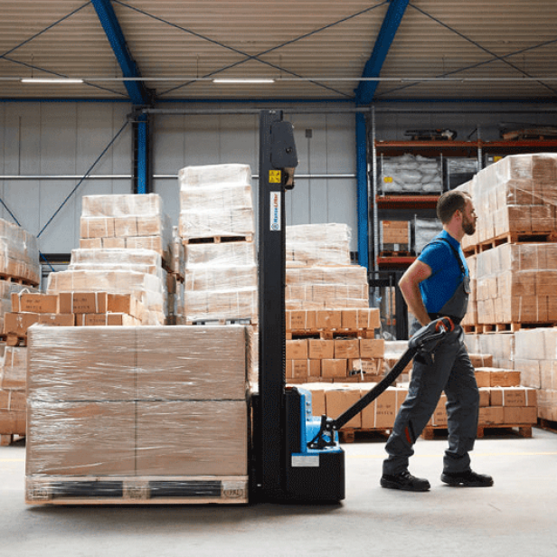 ηλεκτρικο stacker IMOW EDS1033 1000kg 3300mm ανύψωση ΠΕΡΟΝΟΦΟΡΑ