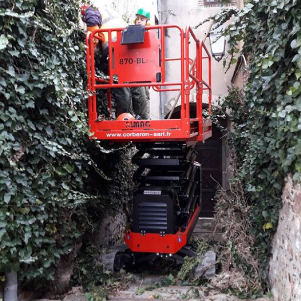  ALMACRAWLER MINI CRAWLER SCISSOR LIFT BIBI 870BL EVO - 7.9M 250KG