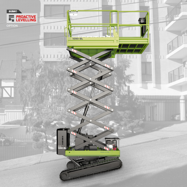 ALMACRAWLER MINI CRAWLER SCISSOR LIFT BIBI 1090BL LIGHT - 10M 300KG