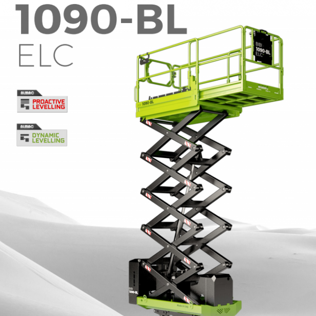 ALMACRAWLER MINI CRAWLER SCISSOR LIFT BIBI 1090BL ELC - 10M 300KG
