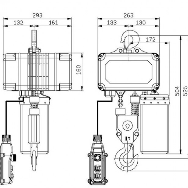 COME UP CK-1000 βαρούλκο αλυσίδας 1000 kg , ηλεκτρικό βαρούλκο COME UP, μονοφασικό βαρούλκο αλυσίδας COME UP CK-1000, βιομηχανικό βαρούλκο 1000 kg COME UP, βαρούλκο για εργοστάσια και επαγγελματικές εφαρμογές