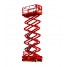 SCISSOR WORKING PLATFORM AS1413 320KG 15.8M BOOM LIFTS-SCISSOR LIFTS-WORKSITE