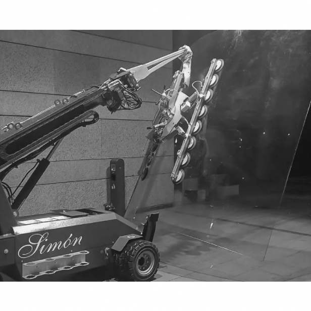 Glass vacuum lifter for curved glass (battery) GL16C-RCMBM 400-500-600KG