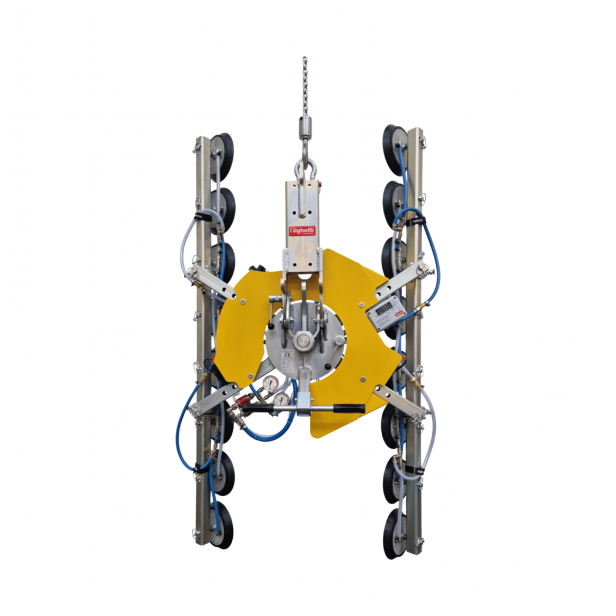 Glass vacuum lifter for curved glass (battery) GL16C-RCMBM 400-500-600KG