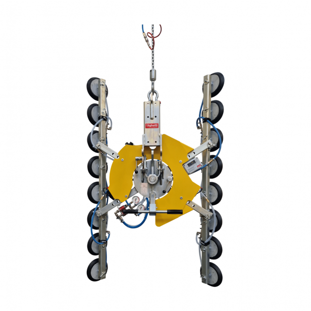 Glass vacuum lifter for curved glass (battery) GL16C-RCMBM 400-500-600KG